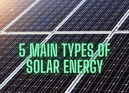 Types of Solar Power Plants