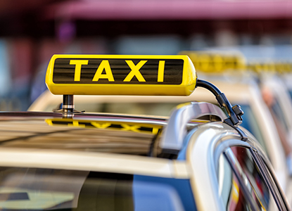 Types of taxi booking services offered via Sansadhan™