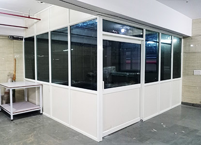 Aluminium Partition Work Ideas For Modern Spaces In India