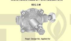 Micro Adjustable L.P. Gas Regulator Reg-3-M (United)
