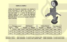 United Cutting Gas Regulator Sets CGR-4