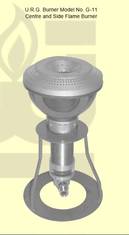U.R.G. Burner Model No. G-11 Centre And Side Flame Burner (High Pressure Burner) United