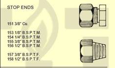 Stop Ends (Low Pressure Fittings) (United)