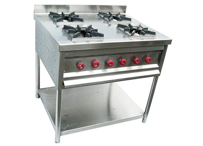 4 Burner Continental Cooking Range Manufacturer in Delhi