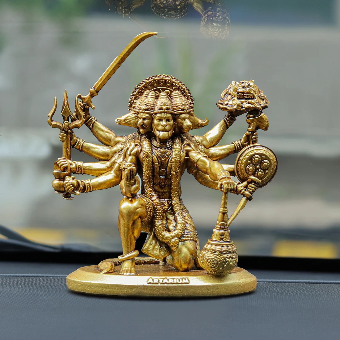 Sitting Panchmukhi Lord Hanuman For Car Dashboard Buy Online