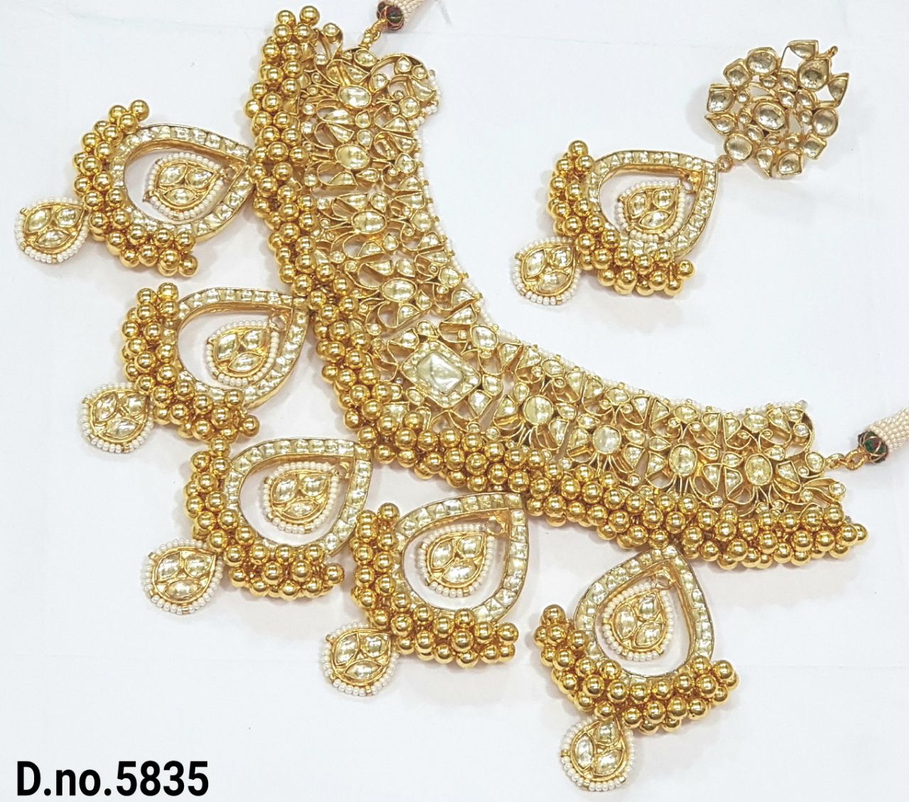 Paachi Kundan Necklace Set Wholesalers in Mumbai