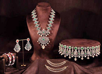 Bridal Silver Jewelry in Delhi, Bridal Silver Jewelry in Dwarka Delhi