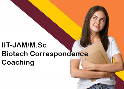 IIT-JAM/M.Sc Biotechnology Correspondence Courses Delhi, IIT-JAM/M.Sc Biotechnology Correspondence Study Material Delhi