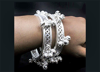 Silver Bangles in Delhi, Silver Bangles in Dwarka Delhi