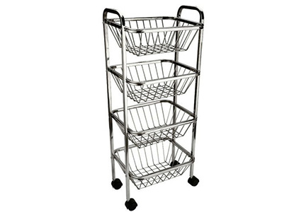 Vegetable Collection Trolley Manufacturer in Delhi