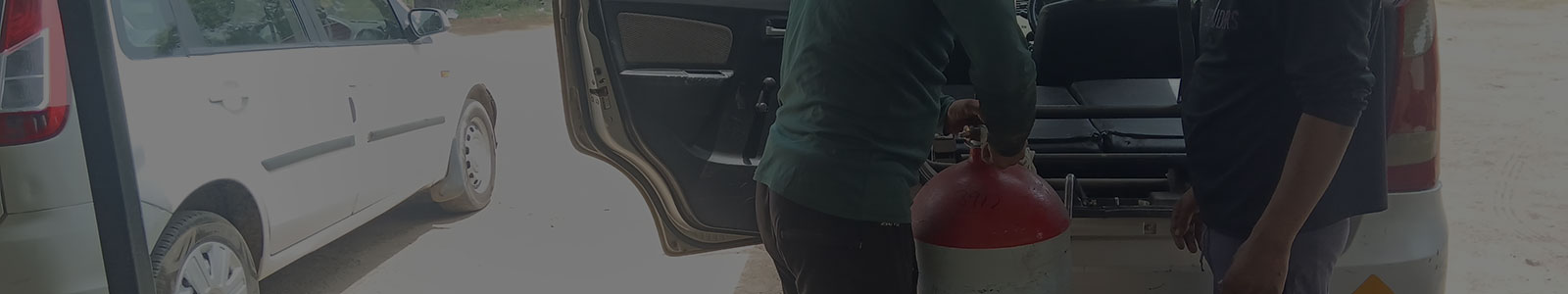 Car CNG Cylinder Testing