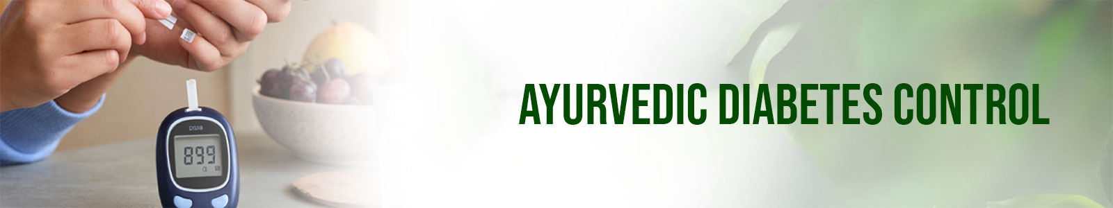 Ayurvedic Diabetes Control