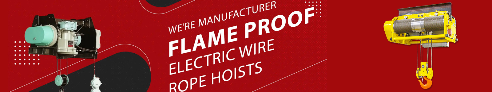 Flame Proof Hoist