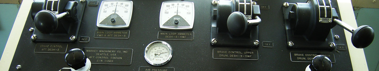 Crane Control Panel