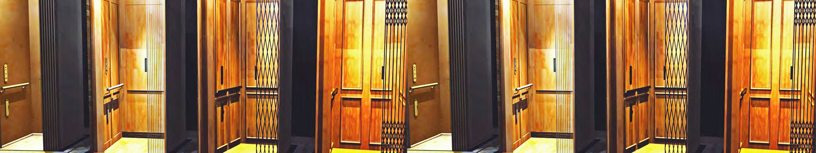 Wooden Elevator Cabin