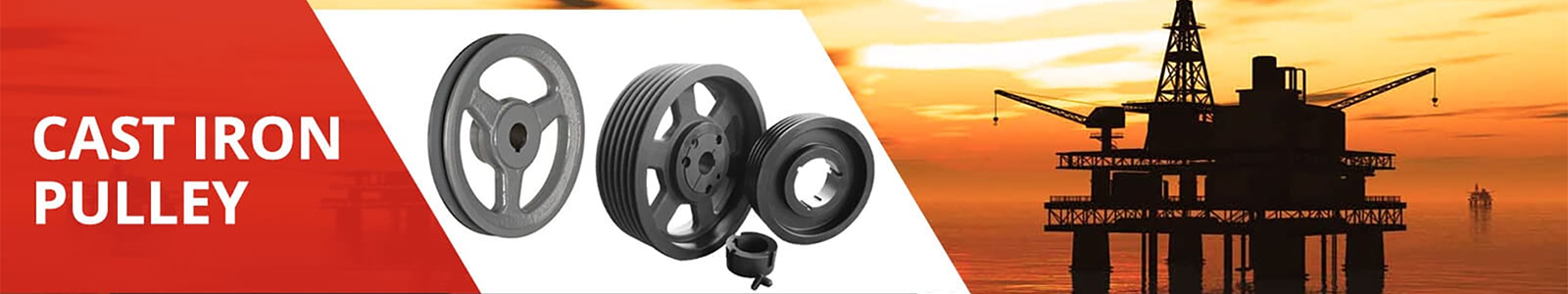 Cast Iron Pulley Supplier in India