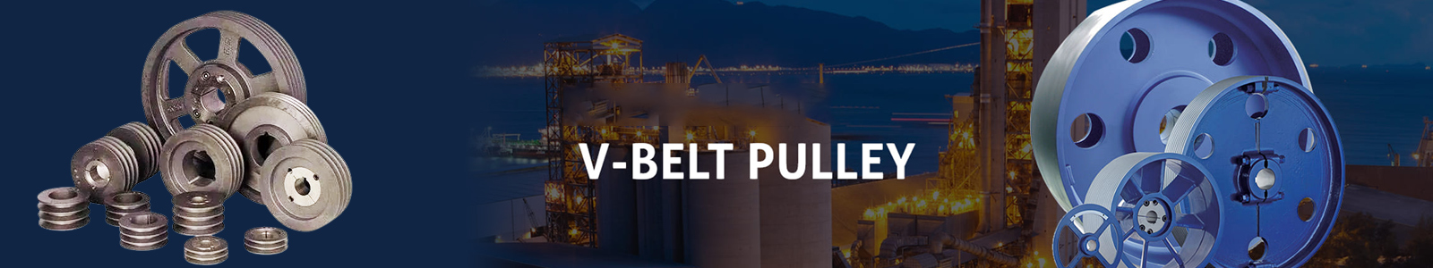 CI V Belt Pulley Supplier in India