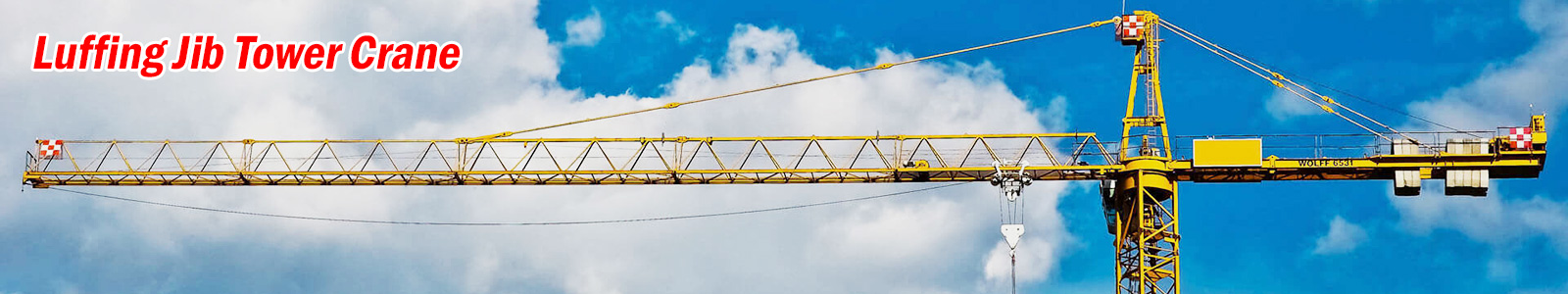 Luffing Jib Tower Crane Supplier in India